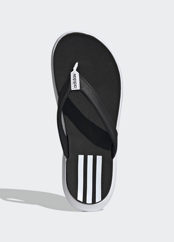 Черные сланцы comfort adidas