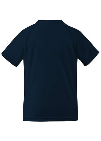 Темно-синяя летняя футболка детская performance kids (0610130az116) Fruit of the Loom