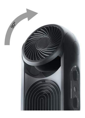 Вентилятор для підлоги Turbo Force Power HYF500E4 60 Вт чорний Honeywell (364766778)