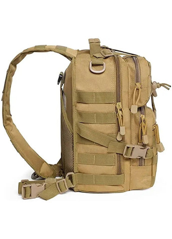 Тактическая сумка мужская на одно плечо 18 л койот D3-takt18l-3 Solve (282822882)