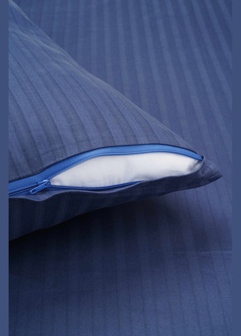 Комплект постельного белья страйп-сатин Dark Blue семейный (GDSSDBBS1452102) Good-Dream (321966339)