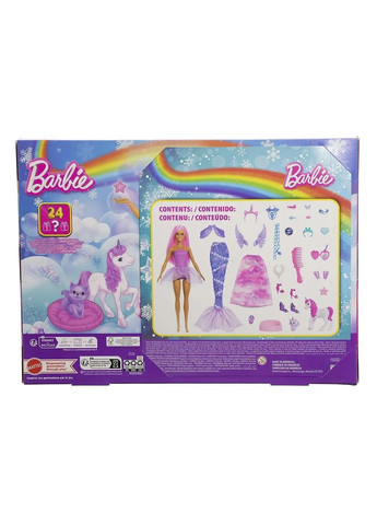 Адвент-календарь "Фантастическая трансформация" цвет разноцветный ЦБ-00288807 Barbie (369842351)