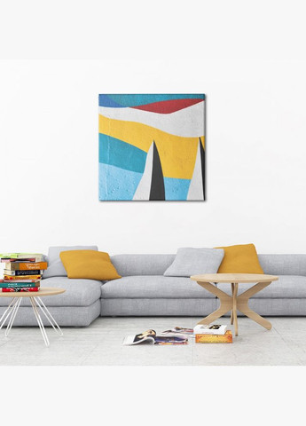 Картина Волны красок 50x50 см (KV0802) Malevich Store (333339021)