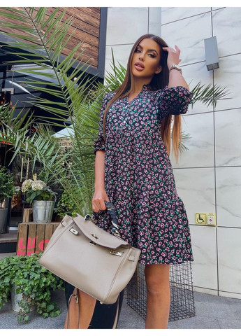 Черное платье 200746/3 DIA COSA