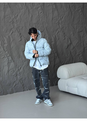 Світло-сірий зимній Пуховик Vakko
