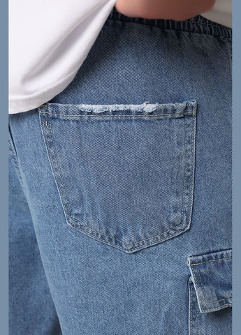 Шорти чоловічі колір синій ЦБ-00275666 TRANZIT (332767577)