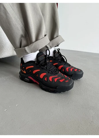 КРОСІВКИ ЖІНОЧІ NIKE AIR MAX PLUS DRIFT RED/BLACK НАЙК АІР МАКС ПЛЮС ЧОРНІ No Brand чорні демісезони (391956472)