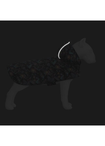 Дождевик-накидка с капюшоном для собак WAUDOG Clothes, рисунок "Нескинченные миры", M, А 40-43 см, B 52-62 см, С 33-42 см Collar (372162116)