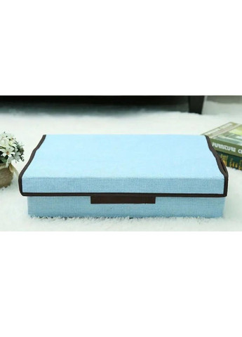 Органайзер для хранения носков нижнего белья мелочей аксессуаров 48х29.5х12 см (477031-Prob) Голубой Unbranded (293814608)