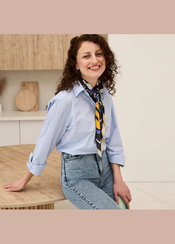 Жіноча хустинка з принтом Вільна пташка Gifty 5519 (303727413)