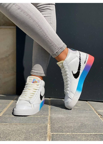 КРОССОВКИ ЖЕНСКИЕ NIKE BLAZER HAVE A GOOD GAME НАЙК БЛЕЙЗЕР No Brand белые демисезоны (368867363)