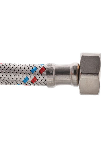 Гибкий шланг для подключения воды Гайка 1/2'' Штуцер 1/2'' (30 см) (KR0262) KOER (315702237)