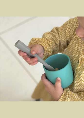 Ложка силіконова Scooper Powder Grey () MinikOiOi 101140004 (335030306)