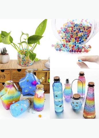 Орбізи Гідрогелеві кульки для дитячої зброї та побуту Різнокольорові 50000 шт. (М1160114) Orbeez (305395423)