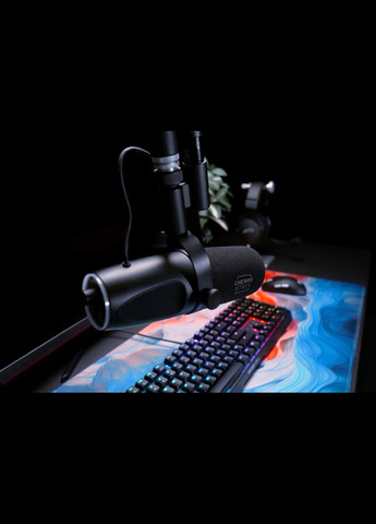 Мікрофон геймінговий NGALE X, Cardioid, USB-A, 2м, RGB, чорний Xtrfy (322817351)