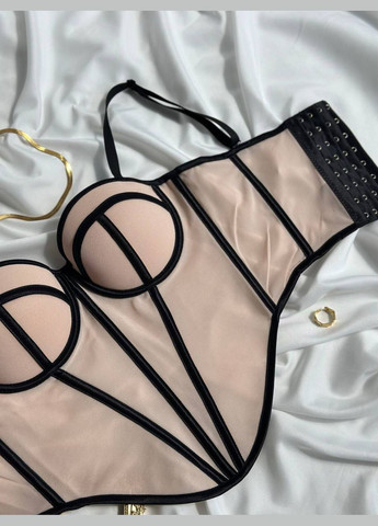 Розкішний бюст'є - корсет з силуетними швами No Brand (324646501)