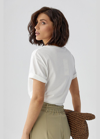 Жіноча футболка з написом Sweet Cherry Lurex - (328633563)