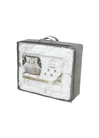 Демисезонное одеяло Merino 200х220 см двуспальное, белое ArCloud (367982747)