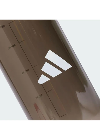 Бутылка для воды 1000 мл коричнево-черная KS9672 adidas TRITAN WATER BOTTLE (400771528)