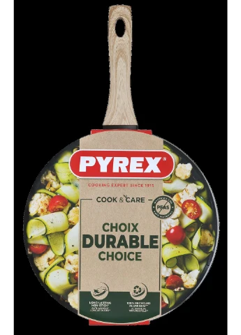Сковорода PYREX Cook&Care гл. 28 см индукция с крышкой (CR28DF6/8144) No Brand (392062572)