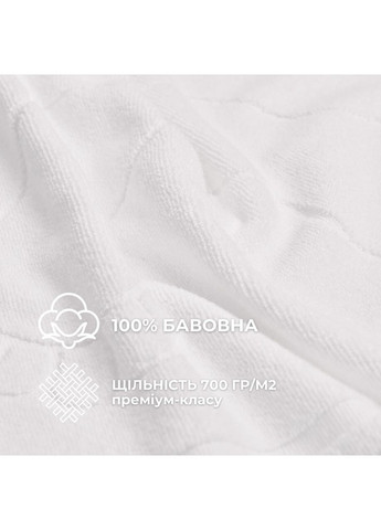 Коврик для ног и ванной комнаты 50х70 см хлопок жаккард с ножками (700 гр/м2) IDEIA (370034578)