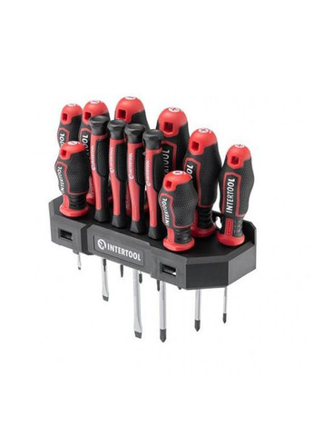 Набір викруток 12 од. STORM VT-3442 Intertool (356459730)