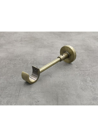 Карниз Савона гладка штанга одинарний модерн 25 мм 320 см Антик Quadrum (352781919)