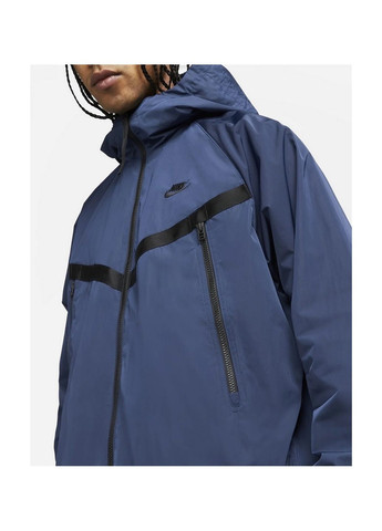 Синя вітровка чоловіча sportswear premium essentials blue Nike