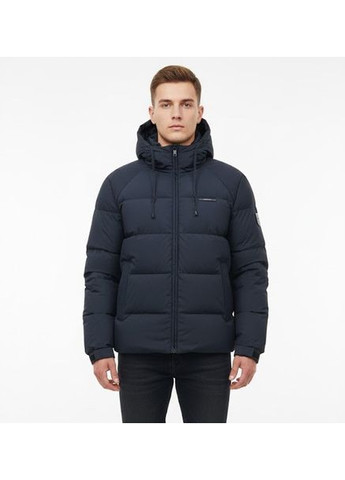 Синя зимня чоловіча зимова куртка темно-синя (gk203) 56 No Brand