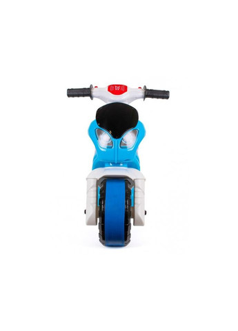 Мотоцикл толокар Полиция с музыкальным рулем, (голубой) ТехноК (293056431)