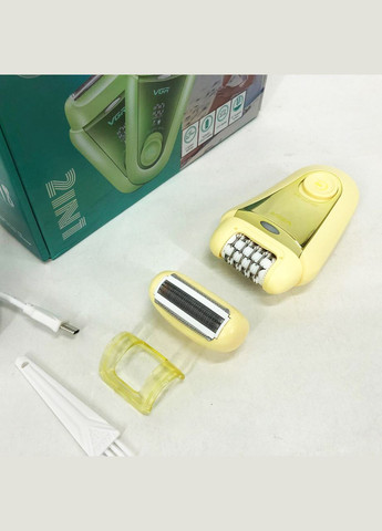 Електрична щітка для п'ят GR 2 до 1 V-758, Пила терка для п'ят, Електрична пемза VW-133 для педикюру VGR (351486428)