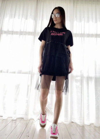 Чорна сукня Monte Cervino однотонна