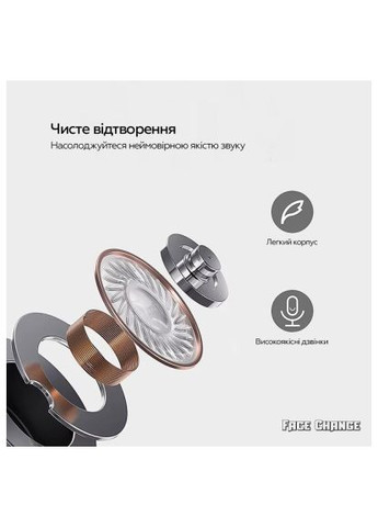 Наушники (G05-YEBK) XoKo G05-face changing TWS Yellow-Black (366520919)