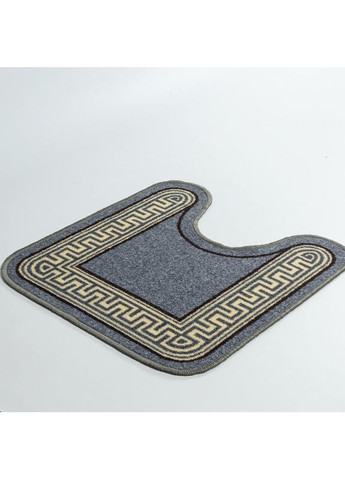 Набір ковриків у ванну кімнату Taba 222-2 57х90 та 57х60 см сірий No Brand (364969181)