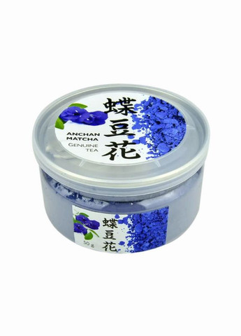 Японский цветочный чай Матча синий Анчан Батерфляй, банка 50г OSM (322777469)