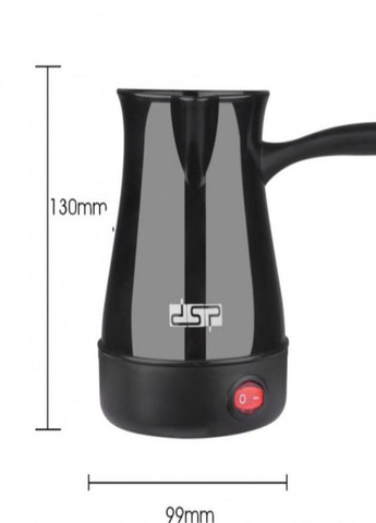 Электрическая кофеварка турка KA3027 для молотого кофе 600 Вт Черный DSP (314694001)