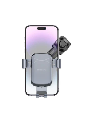 Держатель для мобильного BH94 Warrior gravity car holder(air outlet) Black Metal Gray Borofone (301090765)