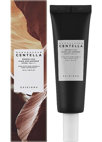 Солнцезащитная восстанавливающая ампула Madagascar Centella Probio-Cica Glow Sun Ampoule 50ml (1419676-28411284) SKIN1004 (368639407)