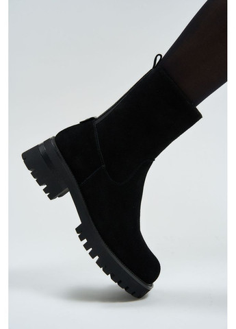 Зимние ботинки 205049 Lonza из натуральной замши