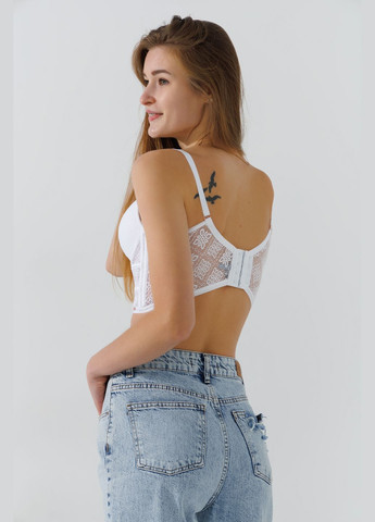 Белый бюстгальтер 6033 белый shop (2000990825506) Weiyesi нейлон, эластан