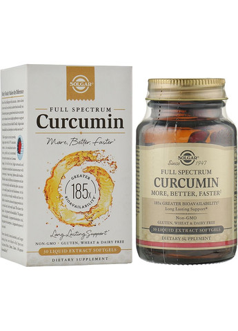 Куркумин Curcumin 30шт (850625-31337727) Solgar (368656075)