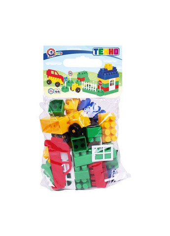 Дитячий Конструктор "Техно 0" 0328TXK 44 деталі ТехноК (300387555)