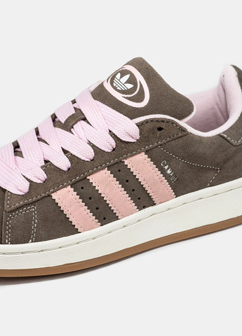 Кросівки жіночі Adidas Campus 00s brown pink | Адідас Кампус коричневі рожеві No Brand коричневі всесезони (315018933)
