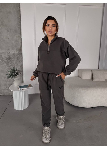 Костюм 10522 двухсторонний флис Полар,Турция,штаны и кофта Україна (367431935)