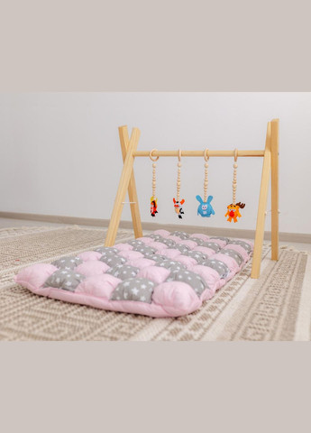 Мобиль детский напольный Смешные герои с матрасиком Зефирка No Brand (316256799)