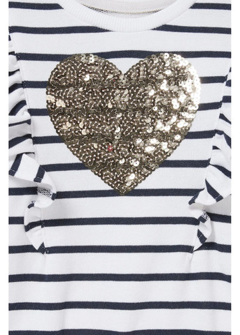 Белый джемпер демисезон,белый в полоску, C&A