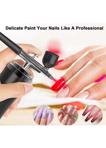 Аэрограф с компрессором, мини-инжектор, портативный. No Brand (362210478)