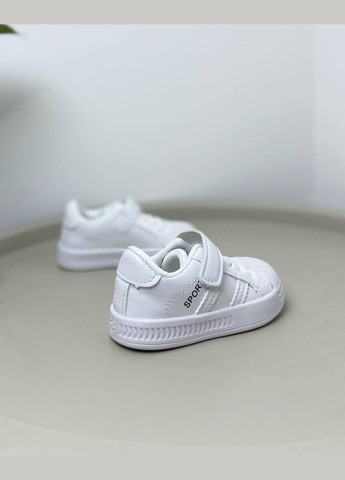 Білі дитячі кросівки білі 999 No Brand