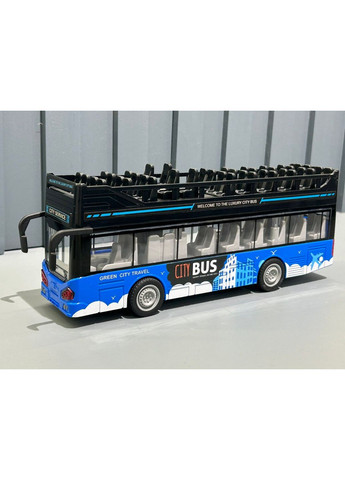 Автобус городской двухэтажный инерция музыка свет (JS122-122A) No Brand (365807443)