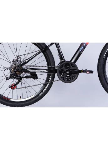 Велосипед MARS DD FR 26", ST, размер XS, рама 13" 2025, красно-черный (матовый) Space (375330014)